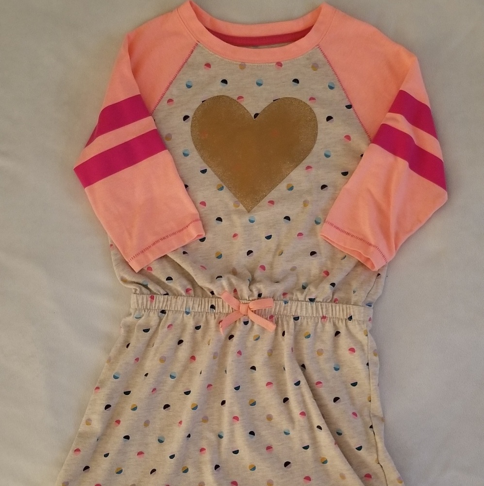 Cat & Jack Girls Cotton Dress sz 6/6x